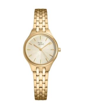 Women Classic Analog Quartz Watch PIERRE RICAUD Gold color Dial 28mm P21030.1111Q