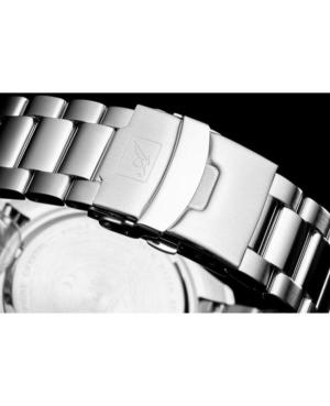 Men Classic Analog Swiss Quartz Watch Chronograph ADRIATICA Silver Dial 45mm A1139.R113CH image 5