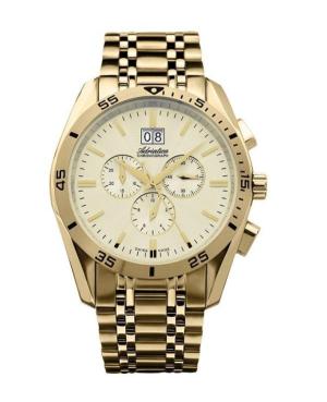 Mężczyźni Classic Analog Szwajcar kwarcowy Zegarek Chronograf ADRIATICA Złoty kolor Wybierz A8202.1111CH