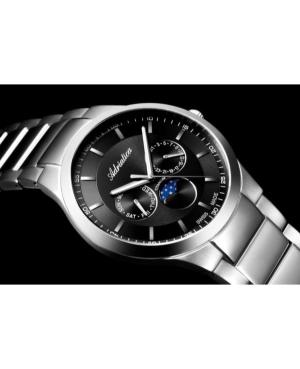 Vyriškas Classic Analog Swiss Kvarcinis Watch ADRIATICA Juodas Dial 42mm A1145.4114QF image 6