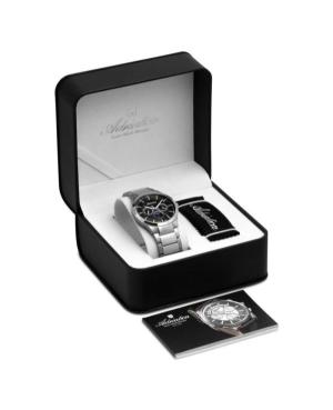 Vyriškas Classic Analog Swiss Kvarcinis Watch ADRIATICA Juodas Dial 42mm A1145.4114QF image 10