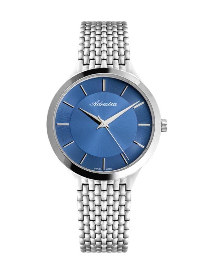 Mężczyźni Classic Analog Szwajcar kwarcowy Zegarek ADRIATICA Niebieska Wybierz A1276.5115Q