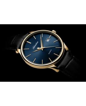 Men Classic Analog Klassisch Swiss Quartz Watch ADRIATICA Blau Dial 40mm A8242.1215Q image 5
