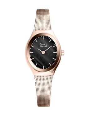Women Classic Analog Quartz Watch PIERRE RICAUD Schwarz Dial P22049.911EQ