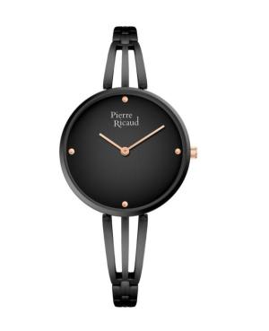 Kobiety Classic Analog kwarcowy Zegarek PIERRE RICAUD Czarny Wybierz 34mm P22091.B1R4Q
