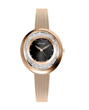 Women Classic Analog Swiss Quartz Watch ADRIATICA Schwarz Dial 35mm A3771.9144QZ