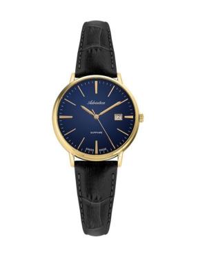 Women Classic Analog Swiss Quartz Watch ADRIATICA Blue Dial A3183.1215Q