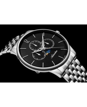 Vyriškas Classic Analog Swiss Kvarcinis Watch ADRIATICA Juodas Dial 44mm A8269.5156QF image 4