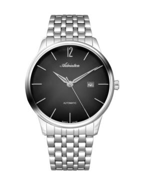 Mężczyźni Classic Analog Szwajcar automatyczny Zegarek ADRIATICA Czarny Wybierz A8269.5154A