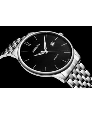 Mężczyźni Classic Analog Szwajcar automatyczny Zegarek ADRIATICA Czarny Wybierz A8269.5154A image 4