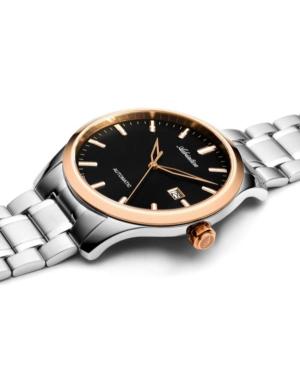 Men Classic Analog Swiss Automatic Watch ADRIATICA Schwarz Dial 24mm A8277.R114A image 1