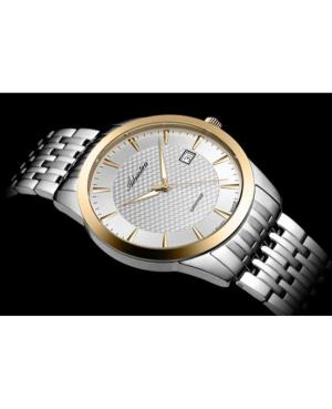 Men Classic Analog Klasické Swiss Quartz Watch ADRIATICA Silver Dial 40mm A1288.2113Q image 5