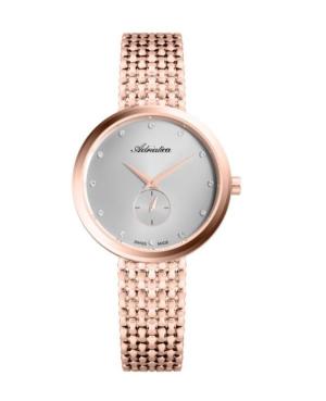 Kobiety Classic Analog Szwajcar kwarcowy Zegarek ADRIATICA Kolor srebrny Wybierz 34mm A3724.9147Q