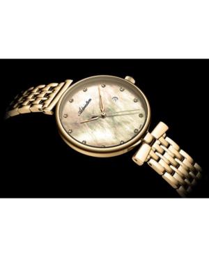Women Classic Analog Swiss Quartz Watch ADRIATICA Gold color Dial 32.1mm A3736.114SQ image 4