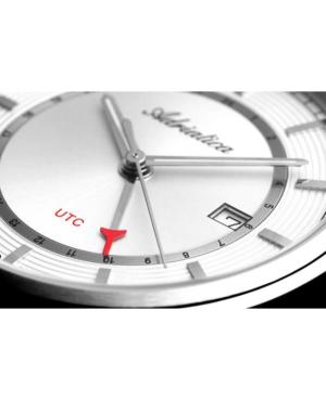 Men Classic Analog Swiss Quartz Watch ADRIATICA Silver Dial 24mm A8307.5113Q image 3