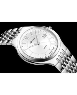 Vyriškas Classic Analog Klasikinis Swiss Kvarcinis Watch ADRIATICA Sidabras Dial 42mm A8296.5153Q image 5