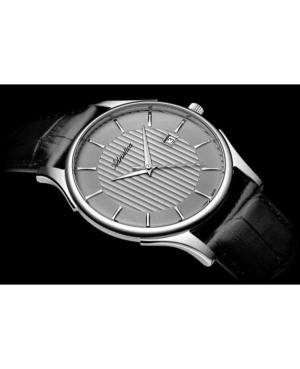 Men Classic Analog Swiss Quartz Watch ADRIATICA Silver color Dial 41mm A1246.5217Q image 4
