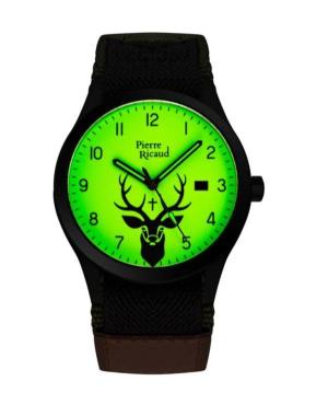 Men Classic Analog Quartz Watch PIERRE RICAUD 42mm P97240.B82OREQ image 1