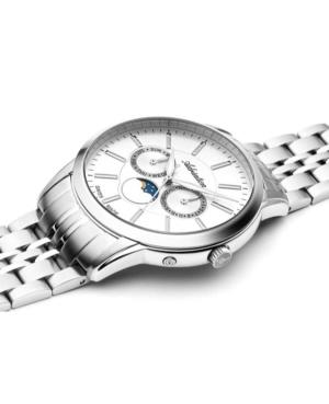 Men Classic Analog Swiss Quartz Watch ADRIATICA Silver Dial 42mm A8306.5113QF image 1