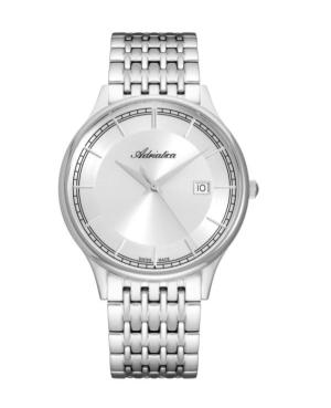 Mężczyźni Classic Analog Szwajcar kwarcowy Zegarek ADRIATICA Srebrna Wybierz A8315.5113Q