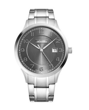 Men Classic Analog Swiss Quartz Watch ADRIATICA Silver color Dial 42mm A8316.5127Q