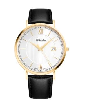 Mężczyźni Classic Analog Szwajcar kwarcowy Zegarek ADRIATICA Srebrna Wybierz A1294.1263Q