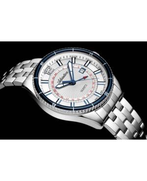 Men Classic Analog Swiss Quartz Watch ADRIATICA Silver Dial 47mm A8318.T1B3Q image 3