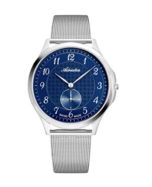 Men Classic Analog Swiss Quartz Watch ADRIATICA Modrá Dial 42mm A8241.5125Q