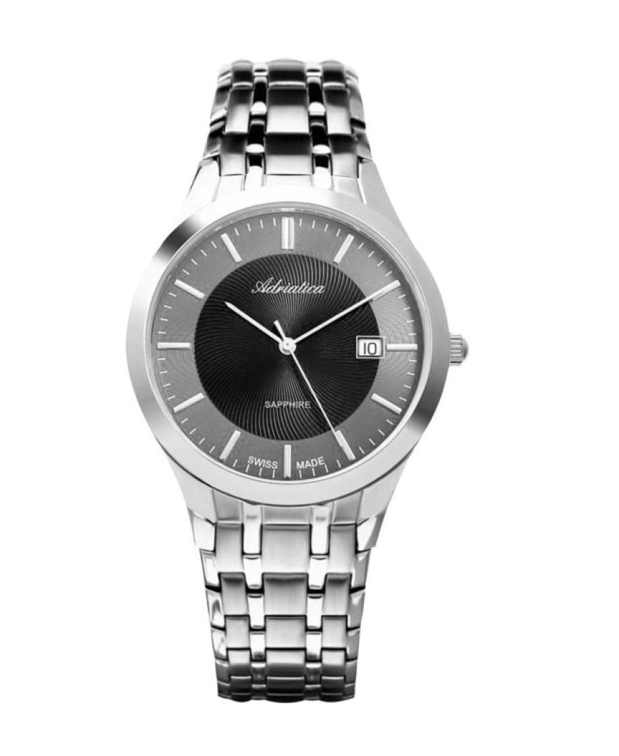 Mężczyźni Classic Analog Szwajcar kwarcowy Zegarek ADRIATICA Czarny Wybierz A1236.5114Q2