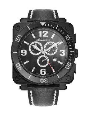 Classic Analog Klasikinis Swiss Kvarcinis Watch Chronograph ADRIATICA ANO29.B254CH