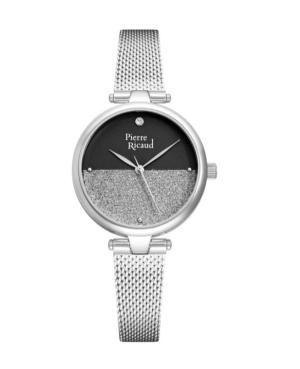 Women Classic Analog Quartz Watch PIERRE RICAUD Černá Dial 30mm P23000.5146Q