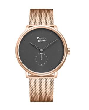 Mężczyźni Classic Analog kwarcowy Zegarek PIERRE RICAUD Czarny Wybierz 41mm P97168.9116Q