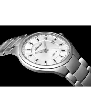 Men Classic Analog Swiss Quartz Watch ADRIATICA Silver Dial A8329.4113Q image 3