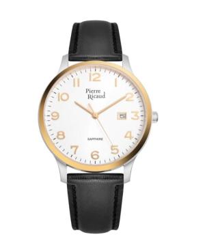 Mężczyźni Classic Analog kwarcowy Zegarek PIERRE RICAUD Srebrna Wybierz 40mm P91028.2223Q