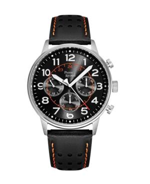 Men Classic Analog Quartz Watch PIERRE RICAUD Černá Dial 24mm P60039.5224QF