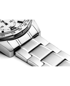 Men Classic Analog Quartz Watch Chronograph PIERRE RICAUD Silver Dial 45mm P91104.5153CH image 2