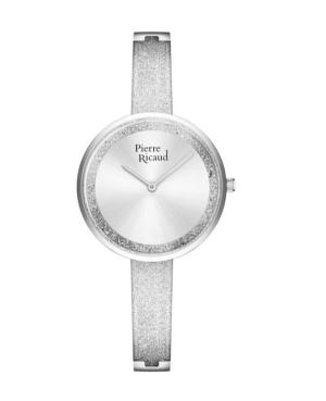 Kobiety Classic Analog kwarcowy Zegarek PIERRE RICAUD Srebrna Wybierz 34mm P23016.5103Q