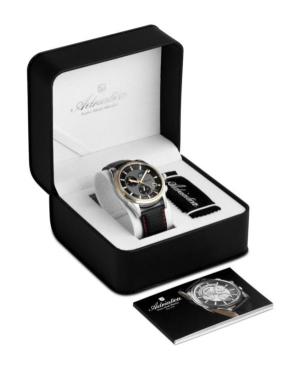 Men Classic Analog Swiss Quartz Watch Chronograph ADRIATICA Silver color Dial 46mm A8282.22G7CHR image 5