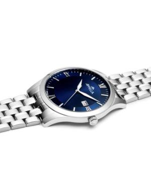 Men Classic Analog Swiss Quartz Watch APPELLA Modrá Dial 42mm L12004.5165Q image 1
