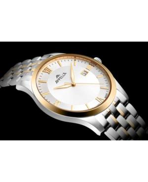 Mężczyźni Classic Analog Szwajcar kwarcowy Zegarek APPELLA Srebrna Wybierz 42mm L12004.2163Q image 2