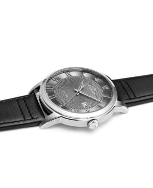 Men Classic Analog Swiss Automatic Watch APPELLA Silver color Dial 43mm L70007.5237A image 1