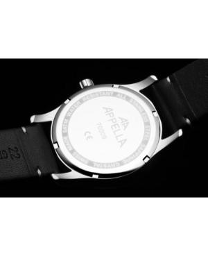 Vyriškas Classic Analog Swiss Kvarcinis Watch APPELLA Silver color Dial 40mm L70009.5217QF image 5