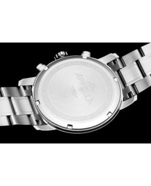 Mężczyźni Classic Analog Szwajcar kwarcowy Zegarek Chronograf APPELLA Niebieska Wybierz 24mm L70001.5115CH image 3
