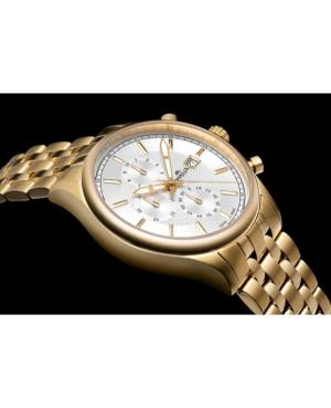Mężczyźni Classic Analog Szwajcar kwarcowy Zegarek Chronograf APPELLA Srebrna Wybierz 43mm L70002.1113CH image 3