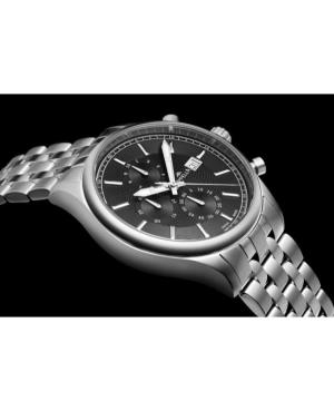 Mężczyźni Classic Analog Szwajcar kwarcowy Zegarek Chronograf APPELLA Czarny Wybierz 24mm L70002.5116CH image 3