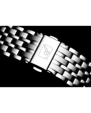 Men Classic Analog Swiss Automatic Watch ADRIATICA Silver Dial 44mm A8269.5113A image 4