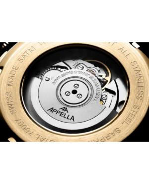 Mężczyźni Classic Analog Szwajcar automatyczny Zegarek APPELLA Srebrna Wybierz 24mm L70007.1233A image 9