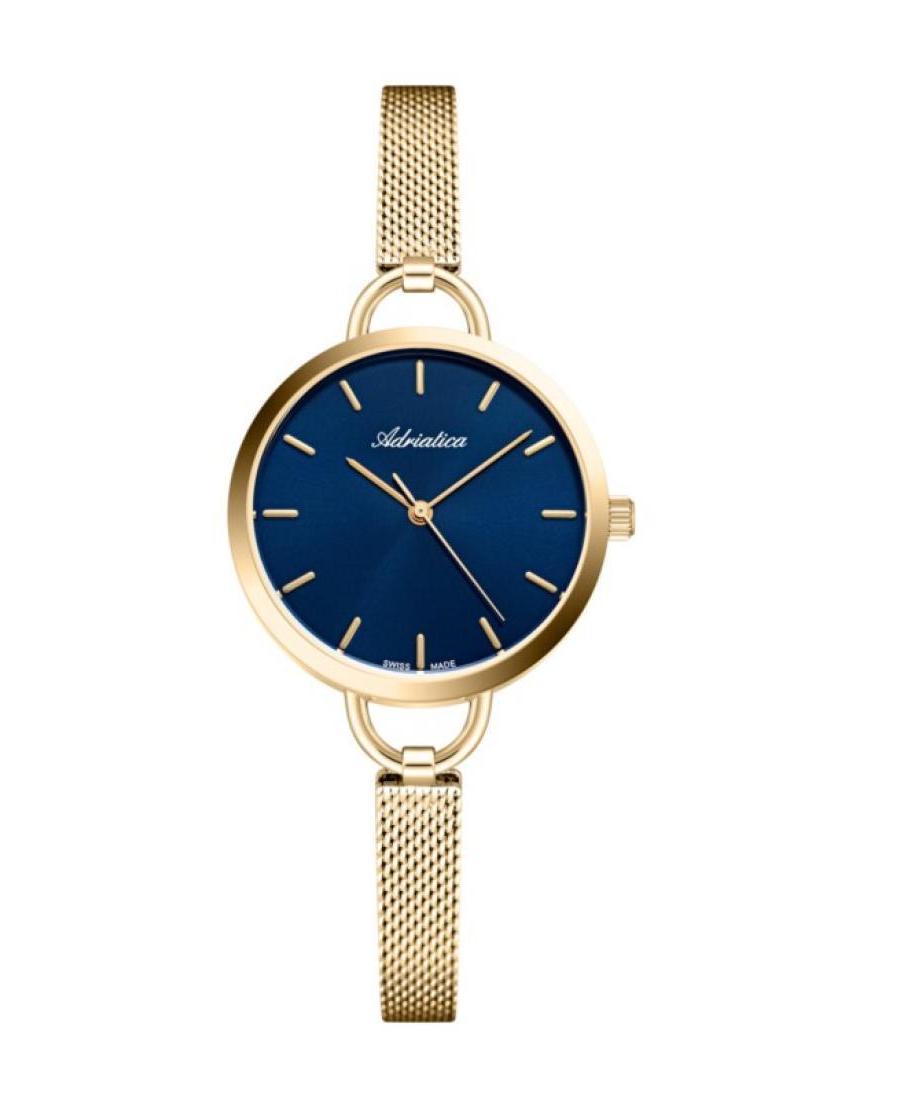 Moteriškas Classic Analog Swiss Kvarcinis Watch ADRIATICA Mėlyna Dial 32.1mm A3794.1115Q