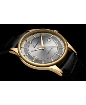 Men Classic Analog Swiss Quartz Watch ADRIATICA Silver color Dial 42mm A1296.1217Q image 5