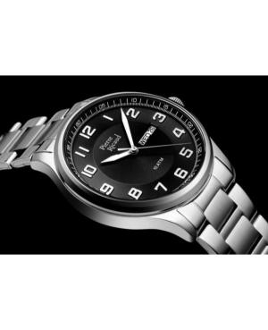 Men Classic Analog Quartz Watch PIERRE RICAUD Černá Dial 40mm P60043.5124Q image 3